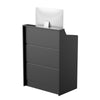 Nexomensa Modern High-Privacy Reception Desk | 31.5