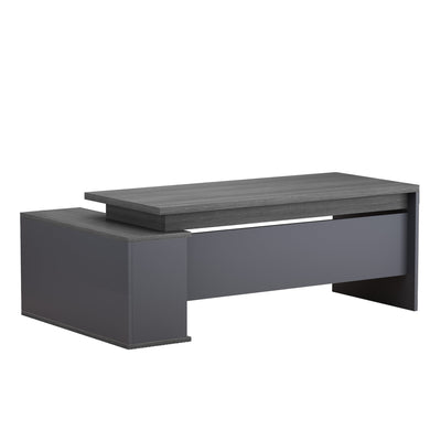 Wooden Executive Desk - Modern Desk with Cabinet | Nexomensa