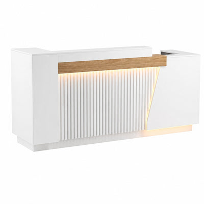   
                    Receptionist Desk for Two Person Office Use
                    