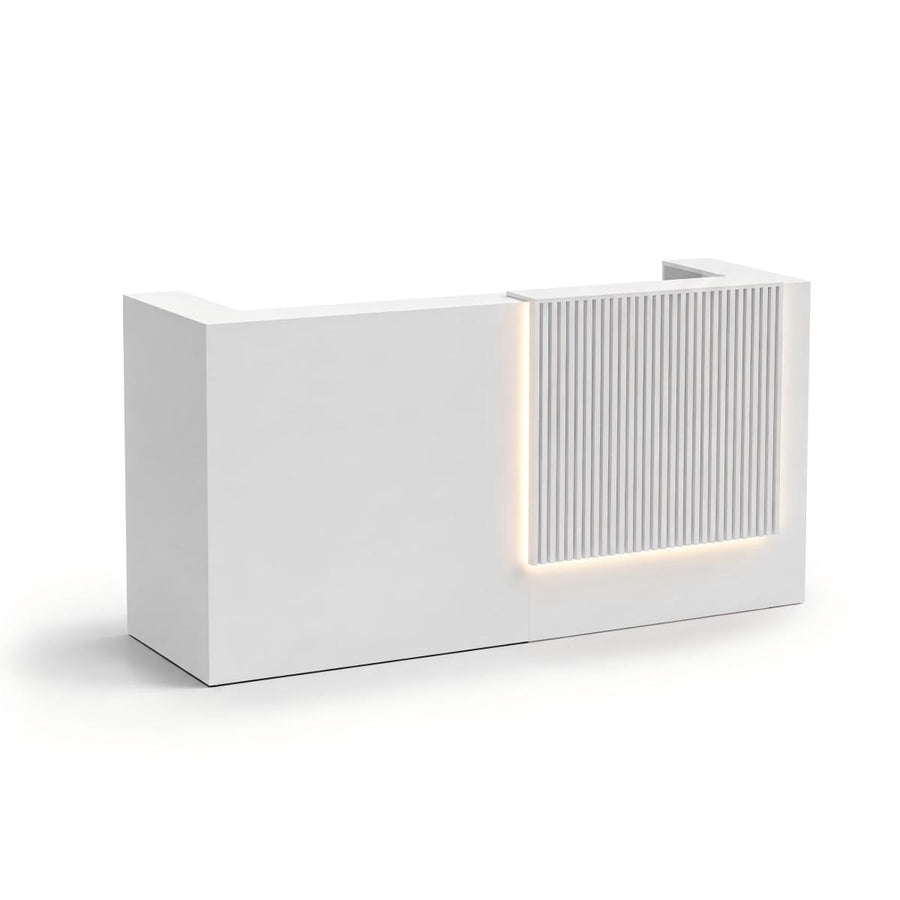 Scenes|white-model-fluted-reception-counter-led-light-main-images-small-reception-counters-modern-retail-shop-counter-jdt-2603-007