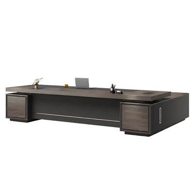   
                    High-End Modern L-Shaped Exec Desk
                    