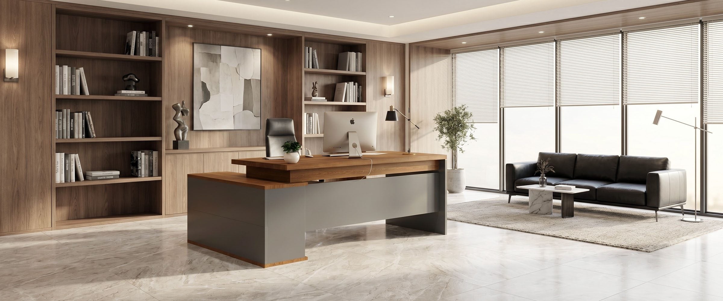 wide-modern-executive-office-with-wood-desk-and-bookshelf
