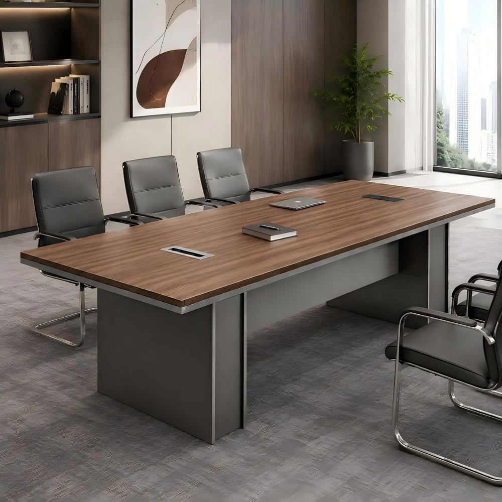 Scenes|wood_conference_table_office-scenario-images-conference-room-table-rectangular-walnut-desk-hyz-3001